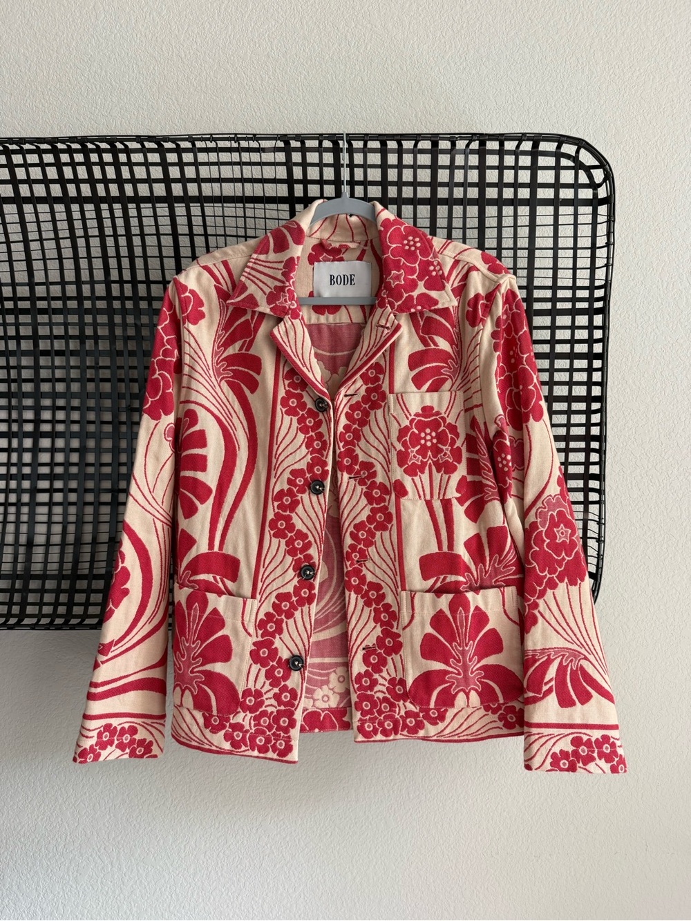 Bode Nouveau Monstera Overshirt